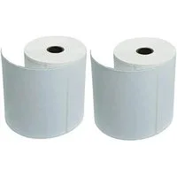 Montegoni Etikettenrolle Versandetiketten Rolle 100x150mm, Thermoetiketten für Zebra, MUNBYN Dymo Thermodrucker, DHL UPS DPD kompatibel, selbstklebend