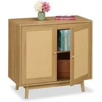 relaxdays Sideboard Rattan Desig