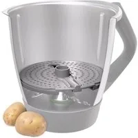 Wundermix Küchenmaschinen Zubehör-Set WunderPeeler® für Thermomix, Zubehör für TM7, TM6, TM5, TM31, Kartoffelschäler-Aufsatz - MADE IN GERMANY