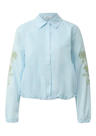 s.Oliver - Bluse blau - Gr. - 42