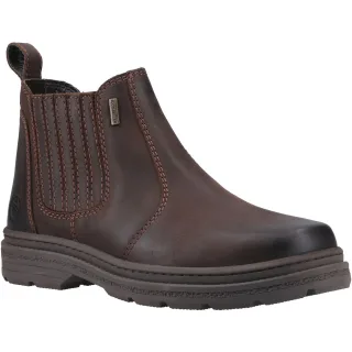 Cotswold Bisley Leder Herren Braun Chelsea Boots