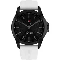 Tommy Hilfiger Quarzuhr BRUCE 1710740, Armbanduhr, Herrenuhr, Silikonarmband, analog