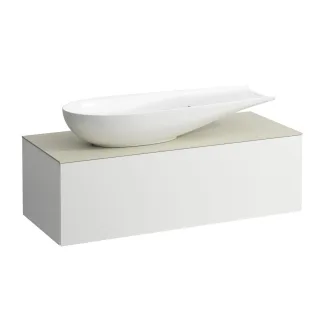 LAUFEN Waschtischunterschrank und Waschtischplatte ALESSI 500x1200x370 H4313220979901