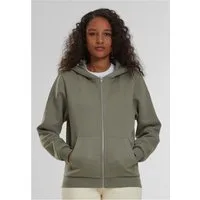 URBAN CLASSICS Hoodie Ladies Fluffy Zip Hoody