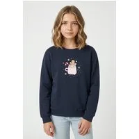 Name It Sweatshirt NKFVISMAS LS NREG SWEAT BRU