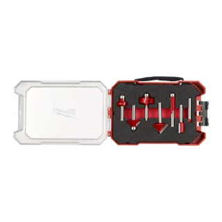 Milwaukee Fräsersatz 8 mm Schaft 7-teilig - 4932501052
