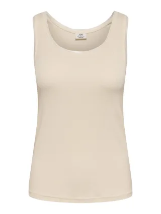 JDY - JDYKIRA LIFE S/L MESH DETAIL TOP JRS Sandshell - Gr. - M