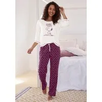 PEANUTS Pyjama (Set, 2 tlg) mit Snoopy-Druck