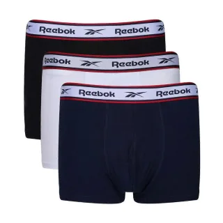 Reebok - "Barlow" Badehose für Herren (3er-Pack) (Schwarz/Weiß/Marine)