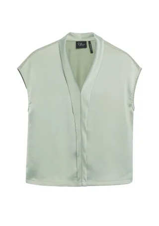 s.Oliver BLACK LABEL - T-Shirt grün - Gr. - 38