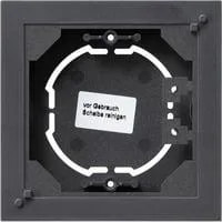 GIRA AP-Rahmen 1f.anth System55 021928, Gehäuse anthrazit, Retail