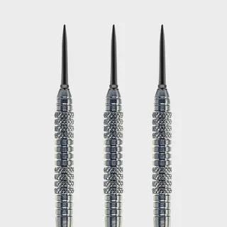 Steel Dart Barrel Zylinder Grip1 V3 - Silber / 21g