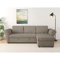Trends by HG Ecksofa Lasse L-Form, B: 259 cm, mit Bettfunktion & Bettkasten