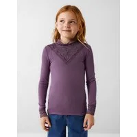 Name It Langarmshirt NKFNURI LS XSL TOP NOOS mit tollen Spitzendetails