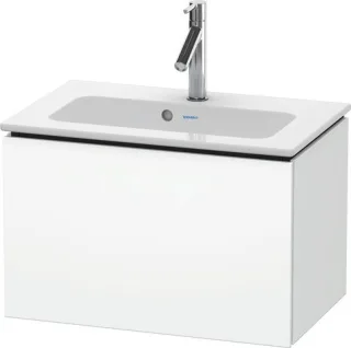 Duravit L-Cube Waschtischunterbau wandhängend Weiß Matt 620x391x400 mm - LC615601818 LC615601818