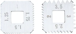 KS Tools Ersatzbackensatz metrisch, für 150.1430 - 150.1431