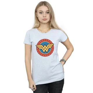 DC Comics - T-Shirt für Damen (Grau)
