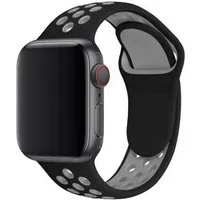 SmartUP Smartwatch-Armband für Apple Watch 11 10 9 8 7 6 5 4 3 SE Ultra Silikon Sport Ersatzband, kompatibel mit allen Apple Watch Modellen, atmungsaktives Silikon