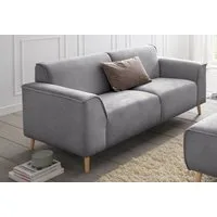 Home affaire 2,5-Sitzer Janek Scandic Design, elegant und zeitlos, mit Federkern und Keder in scandinavischem Design