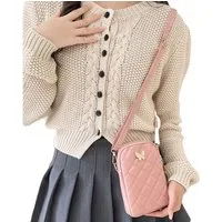 Coonoor Handtasche Handytasche zum Umhängen Damen,Schmetterling Crossbody Schultertasche