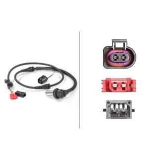 Hella Sensor f?r Raddrehzahl Audi A6 C5 6PU012806-161