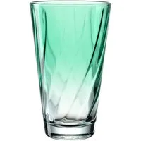 LEONARDO Gläser-Set Trinkglas, TWIST, 300 ml, 4er-Set, 4-tlg., Glas, Longdrinkbecher, spülmaschinengeeignet