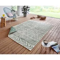 HANSE Home Teppich BIRI Wendeteppich, rechteckig, Höhe: 5 mm, In-& Outdoor, Wetterfest, Balkon, Läufer, Wohnzimmer, Wasserfest, Boho