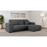 OTTO home Ecksofa BORNHOLM L-Form, B: 234 cm - OTTO. Verlässliche Qualität., Recamiere links oder rechts bestellbar, Wellenfederung, inkl. 2 Kissen