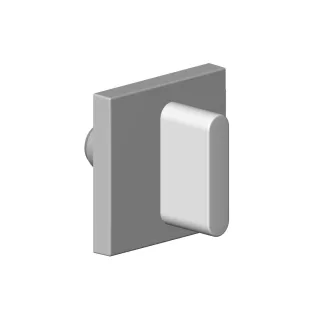 Dornbracht Griff für Unterputz Wand Ersatzteile 90207005101 60 x 60 x 40 mm Chrom 90207005101-00