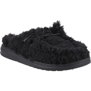 HEYDUDE Wendy Polyester Damen schwarze Mules