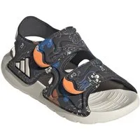 adidas Performance Sandale Altaswim 3 (Klettverschluss) dunkelgrau/bunt Kinder Badeschuh