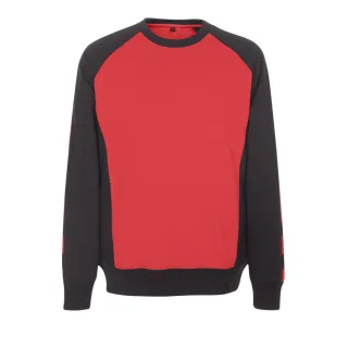 MASCOT Witten Sweatshirt UNIQUE Rot / Schwarz XL - 50570-962-0209-XL
