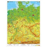 STIEFEL Poster Deutschland physisch, 67 x 91 cm