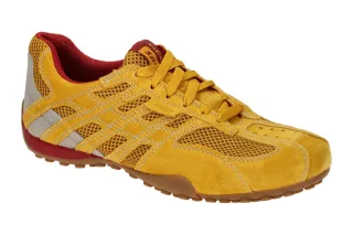 Geox U55MNA 02214 C2112 Gelb Ochre Herren Sneaker atmungsaktiv wasserdicht