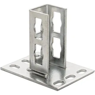 Fischer Sattelflansch PSF 41 zinklamellenbeschichtet - 542715