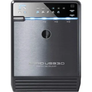 FANTEC QB-35 US 3 R schwarz 4Bay Box Raid