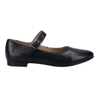 Hush Puppies - "Melissa" Riemchenschuhe für Damen, Leder (Schwarz)