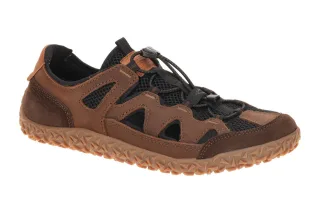 camel active Herren Slipper ISLAND 54ILA20-207320 Braun Coffee Mesh atmungsaktiv