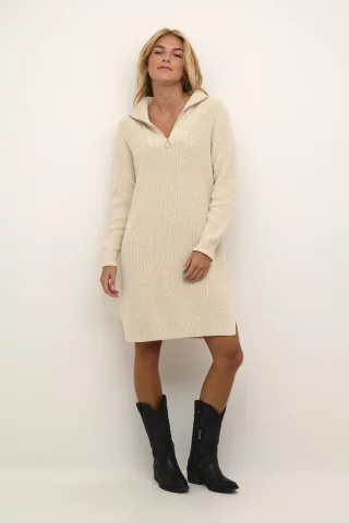 Kleid Regular fit offwhite