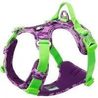 Truelove Hunde-Geschirr Geschirr Country Camouflage violett