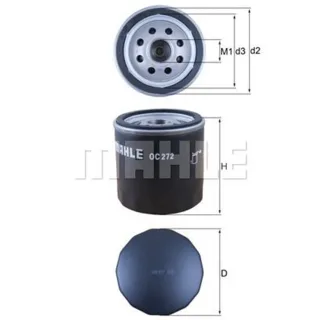 Mahle ?lfilter Alfa Romeo Fiat Lancia Opel