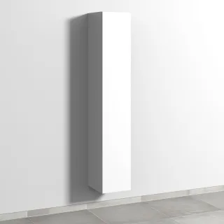 Sanipa 3way Hochschrank mit 1 Tür, Weiß-Soft SM10743