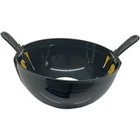 Michelino Salatschüssel 3-tlg. Salatschüssel-Set 5500ML Henry mit Salatbesteck