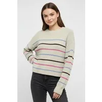 ONLY Strickpullover ONLIBI LS STRIPE O-NECK CC KNT