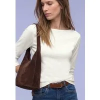 STREET ONE 3/4-Arm-Shirt in Rippstruktur
