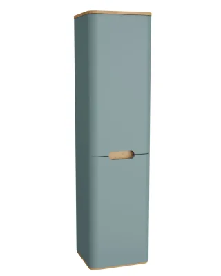 VitrA Sento Hochschrank mit Wäschekorb Türanschlag rechts Fjordgrün Matt,65909 65909