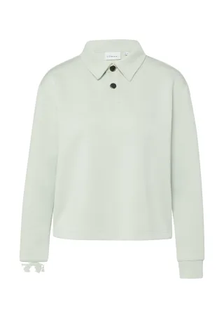 comma - Sweatshirt türkis - Gr. - 36