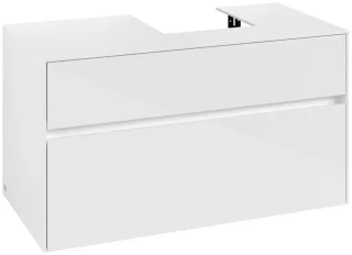 Villeroy & Boch Waschtischunterschrank Collaro C09600 1000x548x500mm Glossy White C09600DH