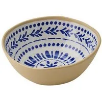 APS Schale FLORYN, Melamin, (1-tlg), Melamin blau/weiß-beige, spülmaschinengeeignet