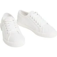 Calvin Klein Jeans ESS VULC LOW CV MG WN Sneaker Halbschuh, Freizeitschuh, Schnürschuh in Retro-Optik